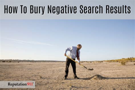how to bury google search results|How to Bury Negative Search Results: Guide to Pushing Down .